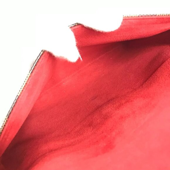 LOUIS VUITTON Damier Twice Bag Crossbody Pochette Shoulder Bag - Picture 9 of 16